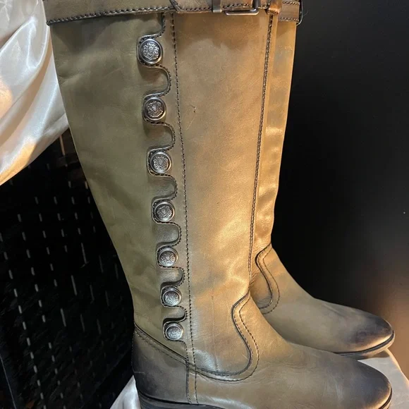 Arturo Chiang Leather Riding Boots - Picture 1 of 3